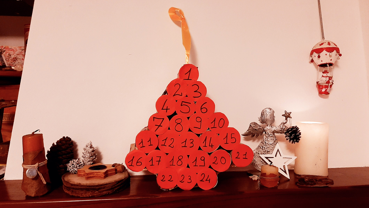 Il Calendario dell'Avvento fatto in casa