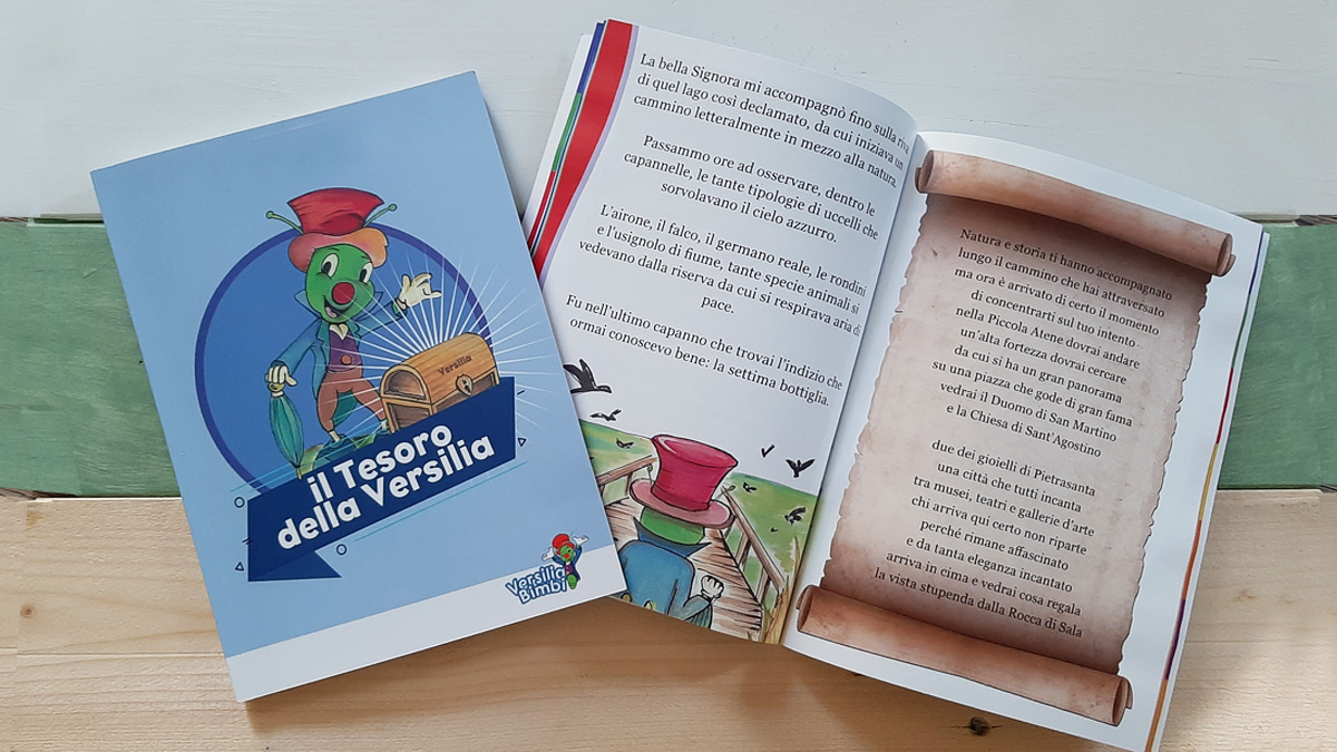 E' uscito il libro di Versilia Bimbi "Il Tesoro della Versilia"