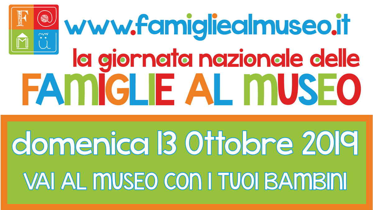 Famiglie al Museo il 13 ottobre con FAMU